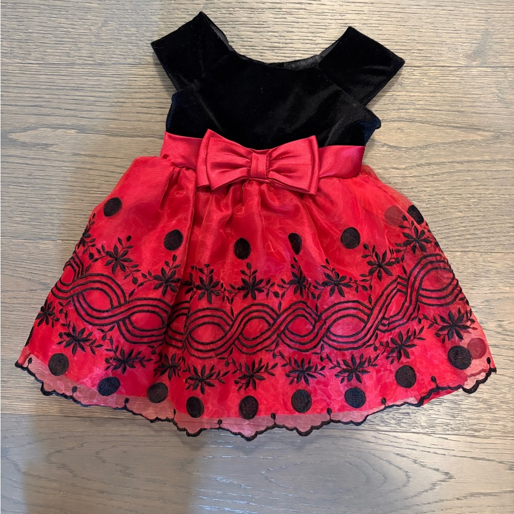 Baby girl cocktail dress sz 12M NWT retail $110USD